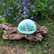 Load image into Gallery viewer, Painted Stones - Cornish Wildflowers