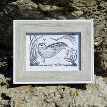 Load image into Gallery viewer, Print  - Limited Edition Lino print of named seal 'Arrowhead'