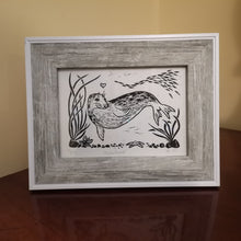 Load image into Gallery viewer, Print  - Limited Edition Lino print of named seal 'Arrowhead'