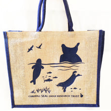 Load image into Gallery viewer, Bag - Jute with SRT Design