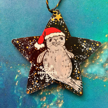 Load image into Gallery viewer, MoonSeals - Seal Star Christmas Decorations