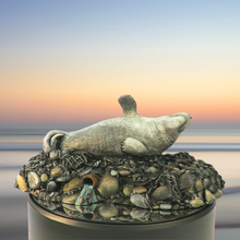 Load image into Gallery viewer, Art - Seal sculpture: Morning Mist
