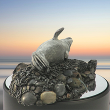 Load image into Gallery viewer, Art - Seal sculpture: Morning Mist