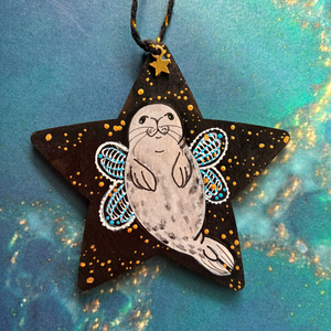 MoonSeals - Seal Star Christmas Decorations