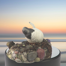 Load image into Gallery viewer, Art - Seal sculpture: &#39;Panda&#39; Pup