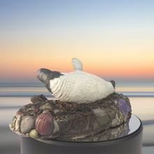 Load image into Gallery viewer, Art - Seal sculpture: &#39;Panda&#39; Pup