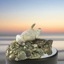 Load image into Gallery viewer, Art - Seal sculpture: Grey Muzzle Pup