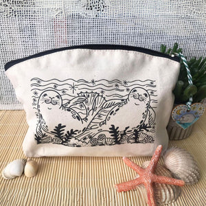 MoonSeals' Natural Canvas Seal Pouch