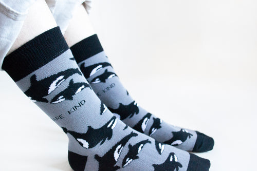 Socks - Orca Design
