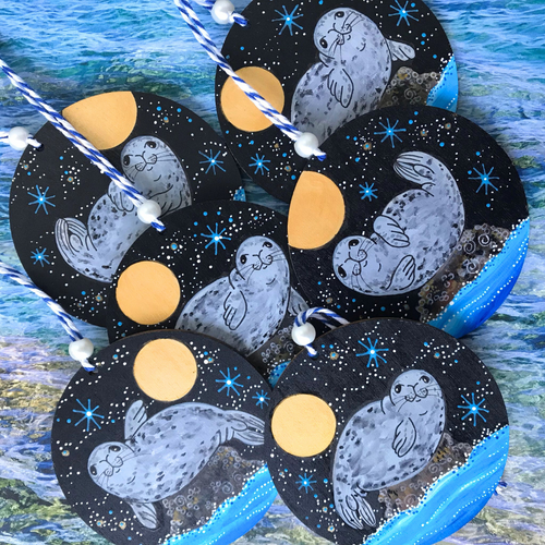 MoonSeals Rocking Seals Decorations