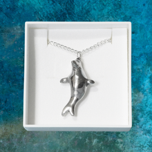 Load image into Gallery viewer, Necklace - Pewter Seal Pendant