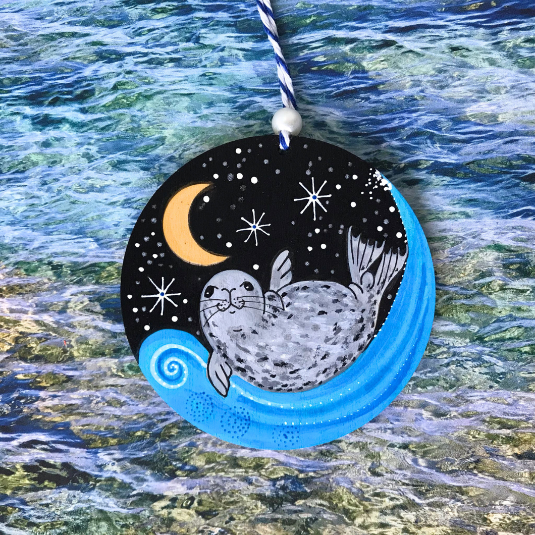 MoonSeals Wave Rider Decorations