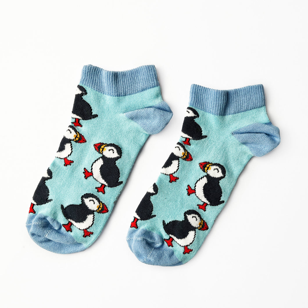 Socks - Puffins Design