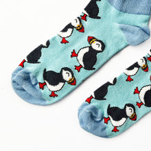 Load image into Gallery viewer, Socks - Puffins Design