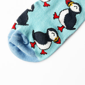 Socks - Puffins Design