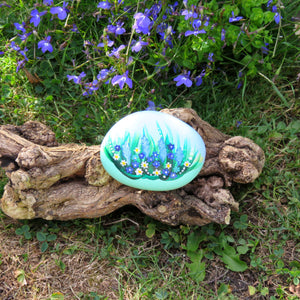 Painted Stones - Cornish Wildflowers