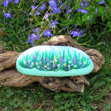 Load image into Gallery viewer, Painted Stones - Cornish Wildflowers