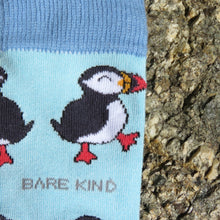 Load image into Gallery viewer, Socks - Puffins Design