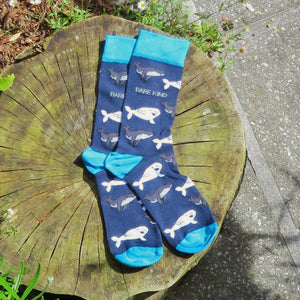Socks - Whales Design