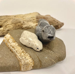 Ceramic Seals - Unique small sculptures