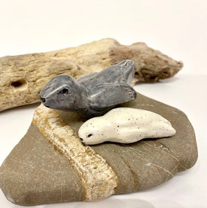 Ceramic Seals - Unique small sculptures